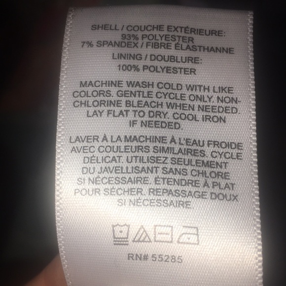 Express Floral Pencil Skirt w Elastic Waist Medium - Picture 4 of 4